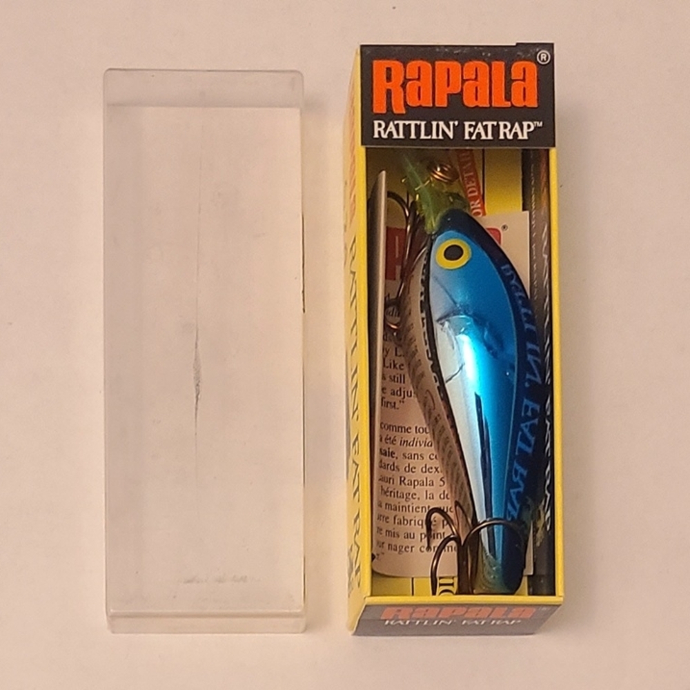 NEW RAPALA Rattlin' Fat Rap RFR-7 CHB Rare Vintage Discontinued Collectible Lure